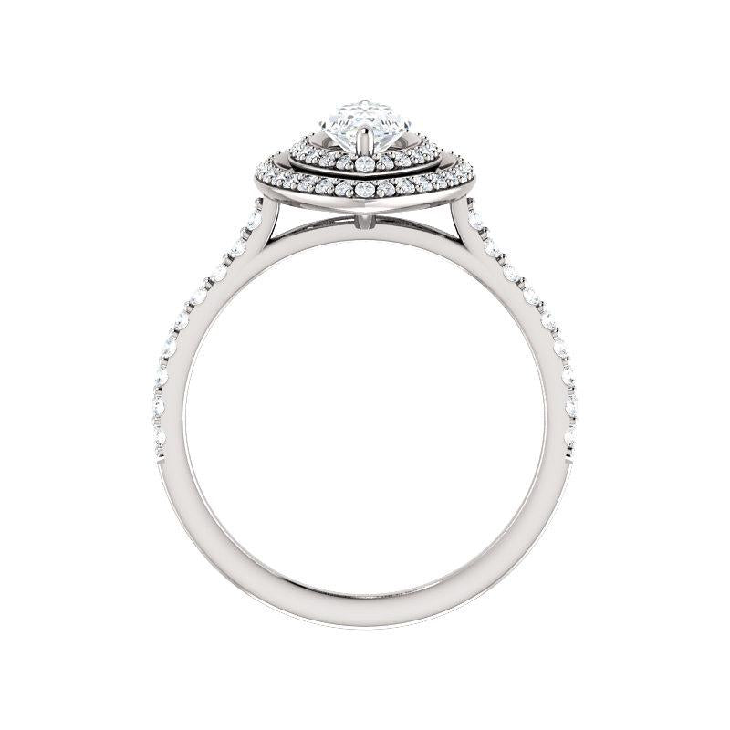 The Viva II Marquise Moissanite Ring