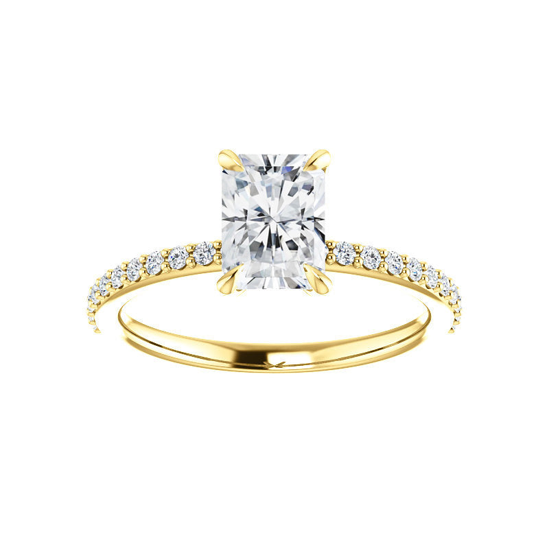 The Kathe Radiant Moissanite Ring