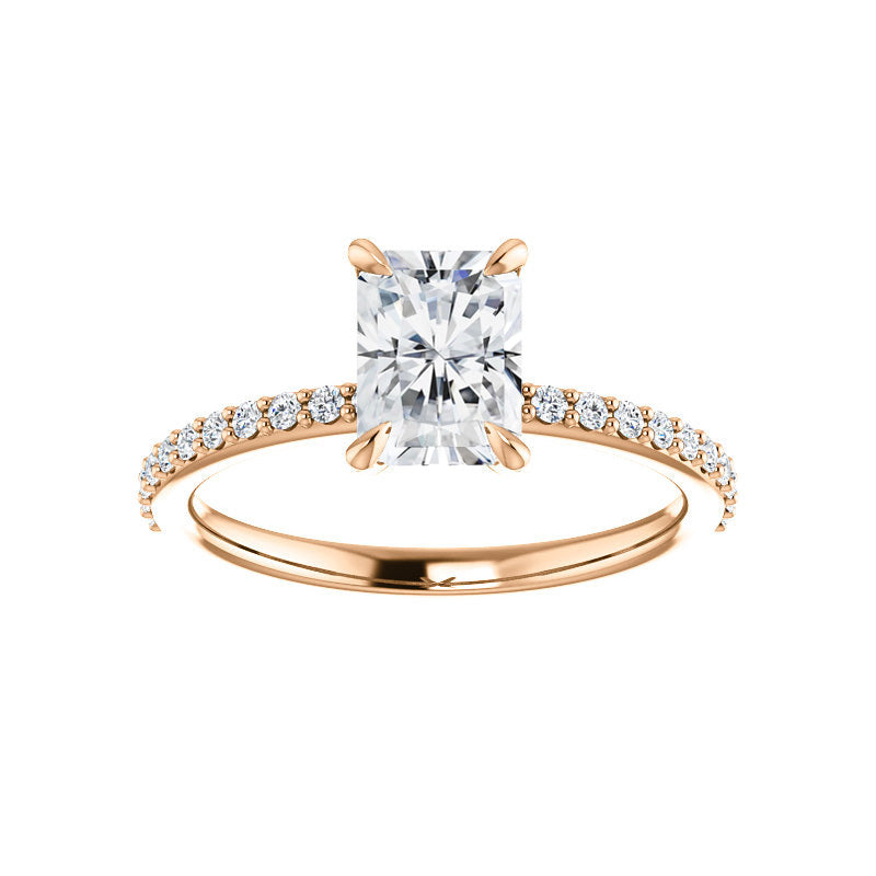 The Kathe Radiant Moissanite Ring