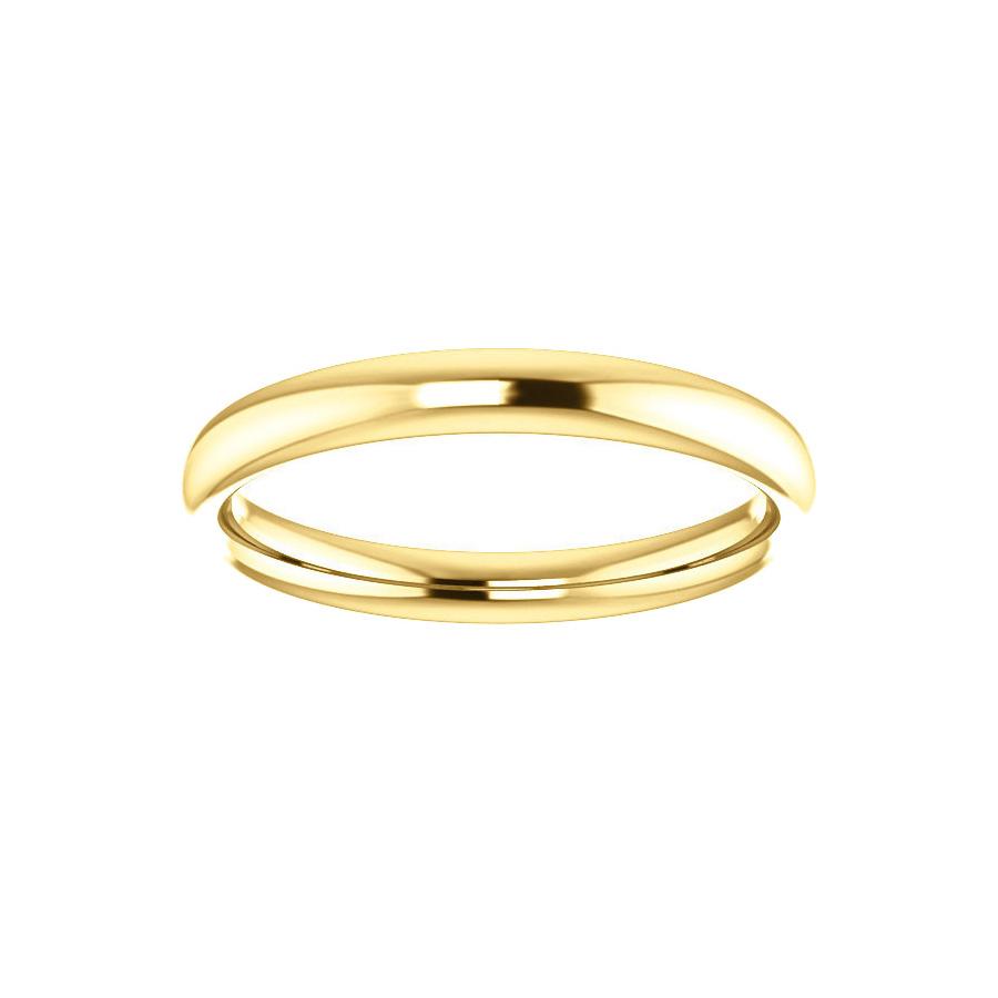 The Debra Band Rope Design Wedding Ring In Yellow Gold