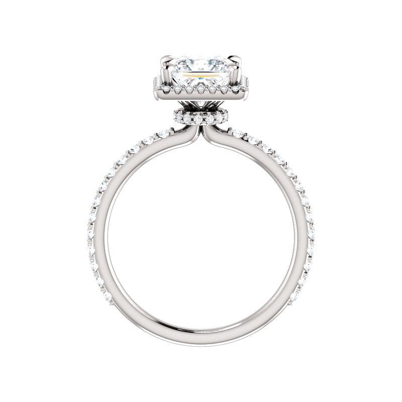 The Ada Princess Moissanite Ring