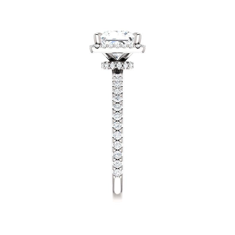 The Ada Princess Moissanite Ring
