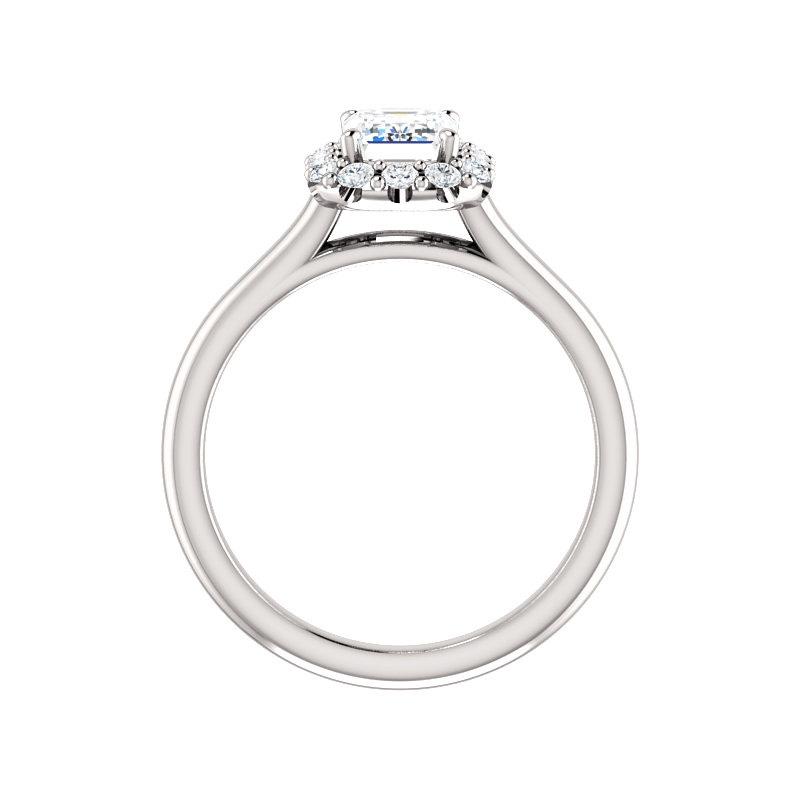 The Janie Emerald Moissanite Ring