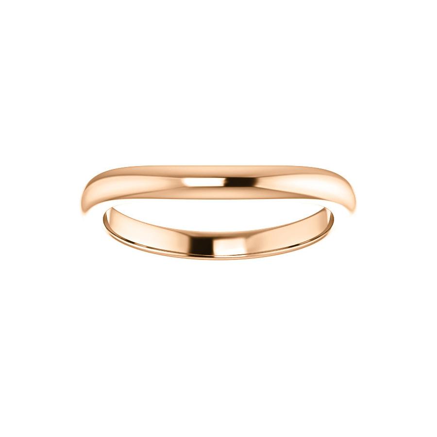 The Tina Design Wedding Ring In Rose Gold