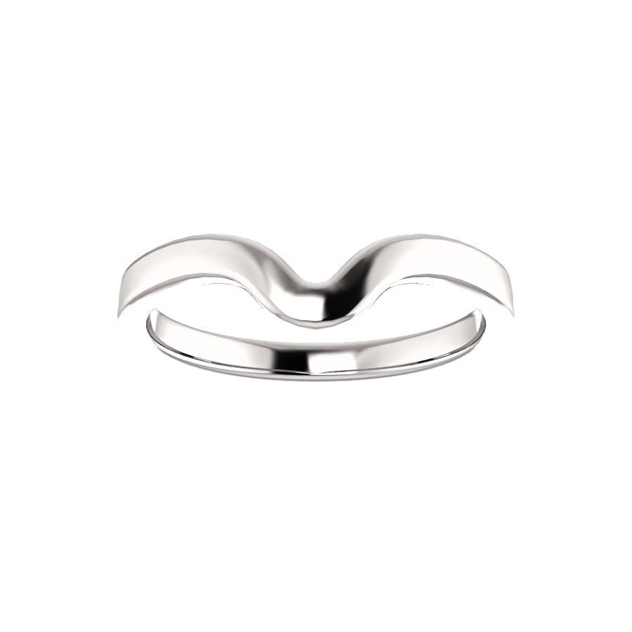 The Jamie Design Wedding Ring In White Gold