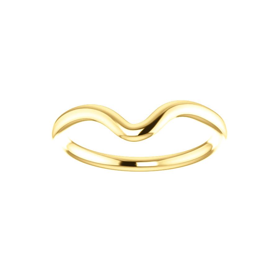 The Interlace Design Wedding Ring In Yellow Gold