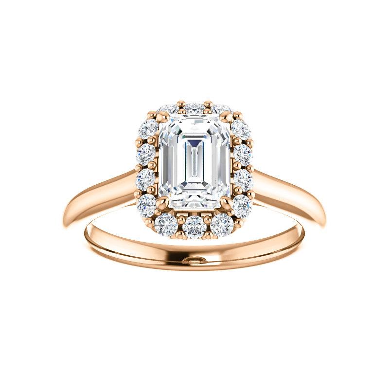 The Janie Emerald Moissanite Ring