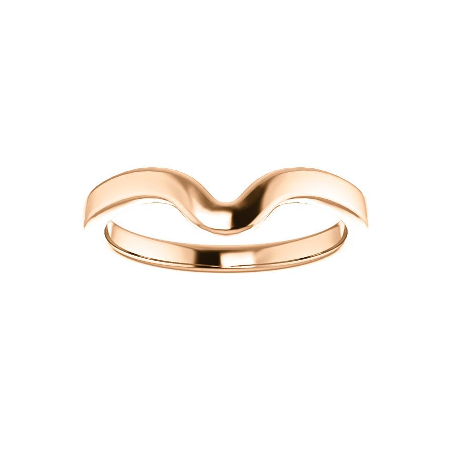 The Jamie Design Wedding Ring In Rose Gold